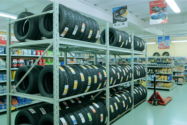 カー用品店での在庫管理例